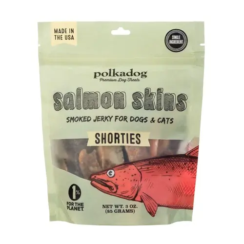 Smidig beställning | Polkadog Salmon Skins