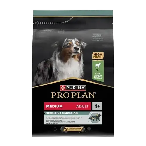 Rabatter | Pro Plan Medium Adult – Sensitive Digestion Lamm