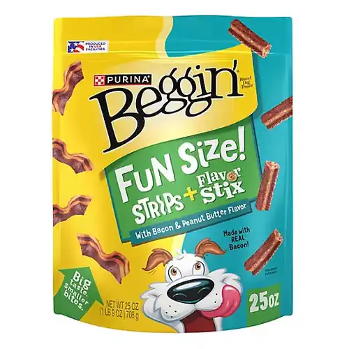Spara mer - Purina Beggin’ Fun Size Strips & Flavor Stix