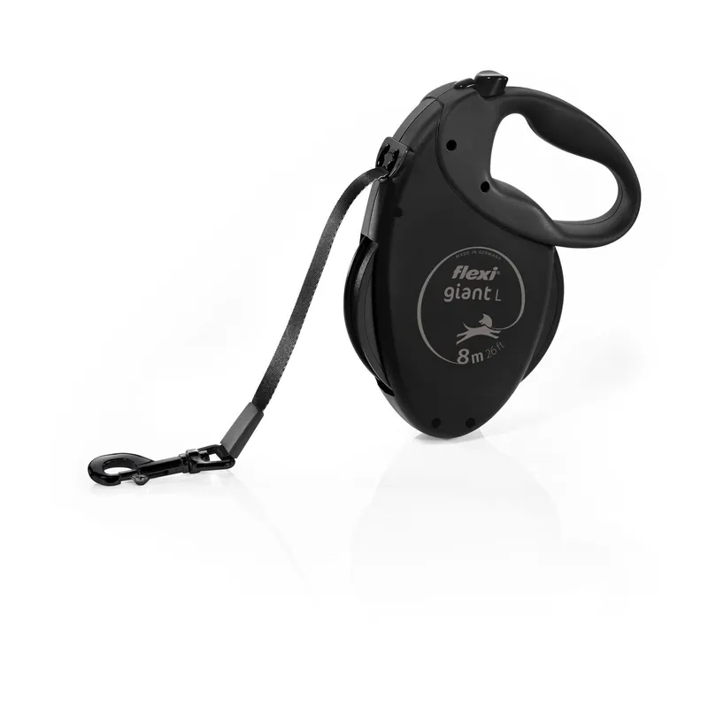 Missa inte - Flexi Giant L Black Edition 8 m Band