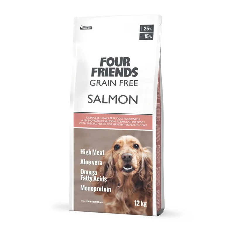 FourFriends Dog Grain Free Salmon - Handla säkert