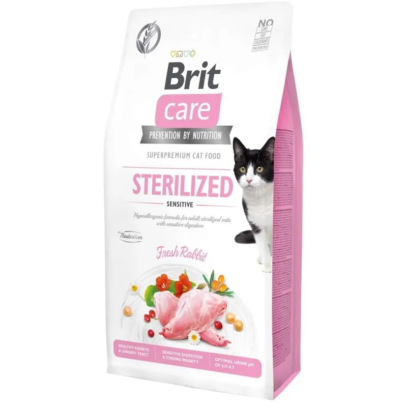 Hög kvalitet - Brit Care Cat Grain Free Sterilized Sensitive