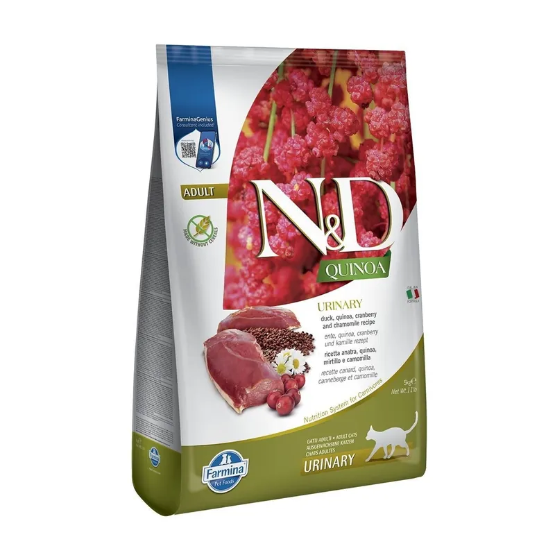 Farmina N&D Quinoa Cat Urinary Duck - Spara mer