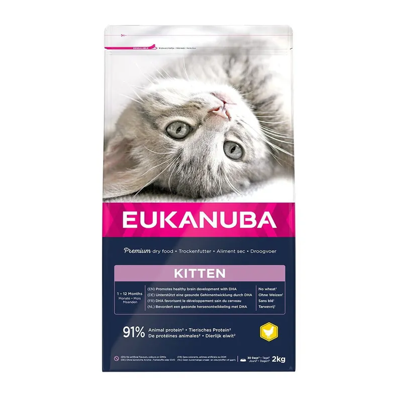 Enkel retur - Eukanuba Kitten Healthy Start Chicken