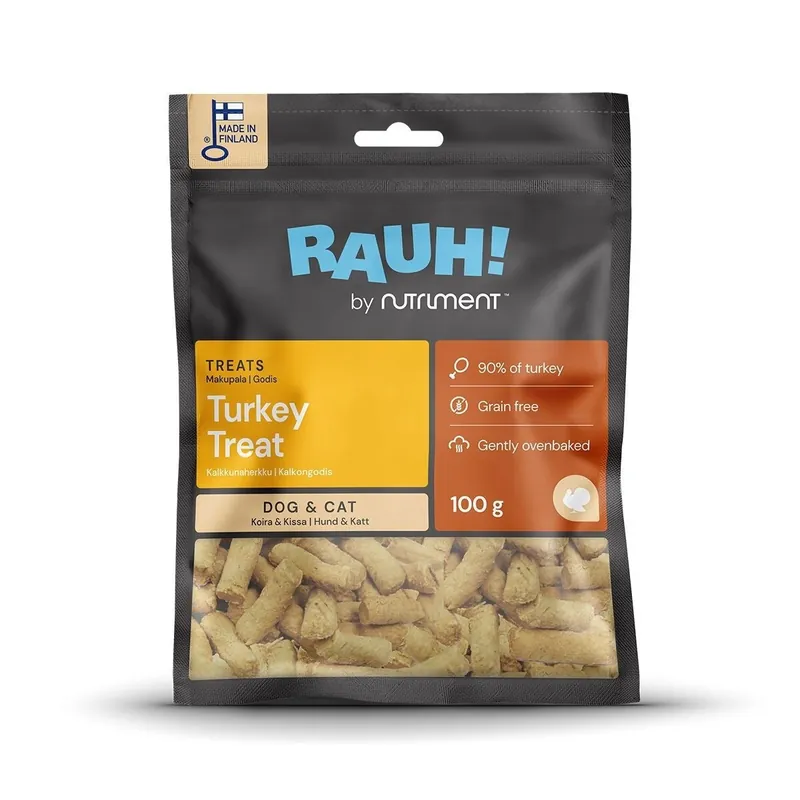 Väl omtyckt | RAUH! Kalkonbitar 100 g