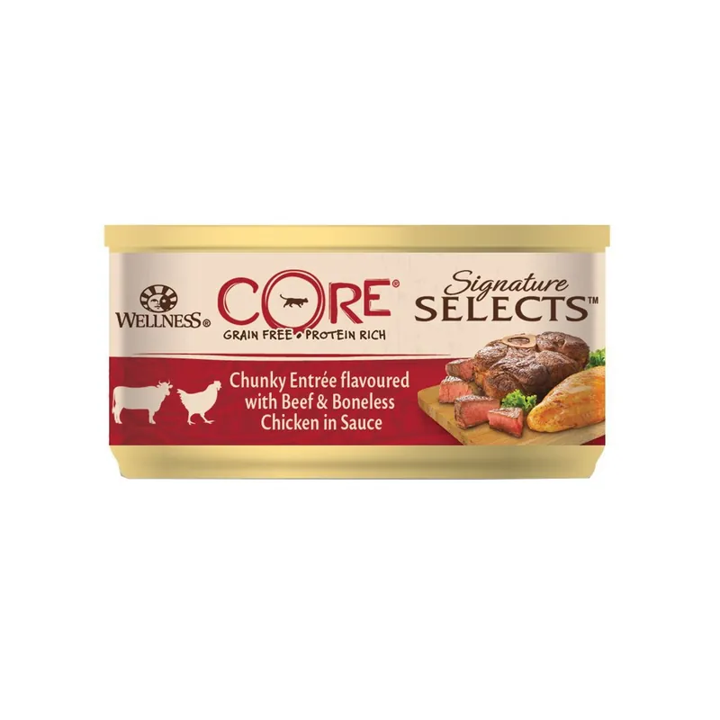 CORE Cat SS Beef & Chicken Chunky 79 g - Reapris
