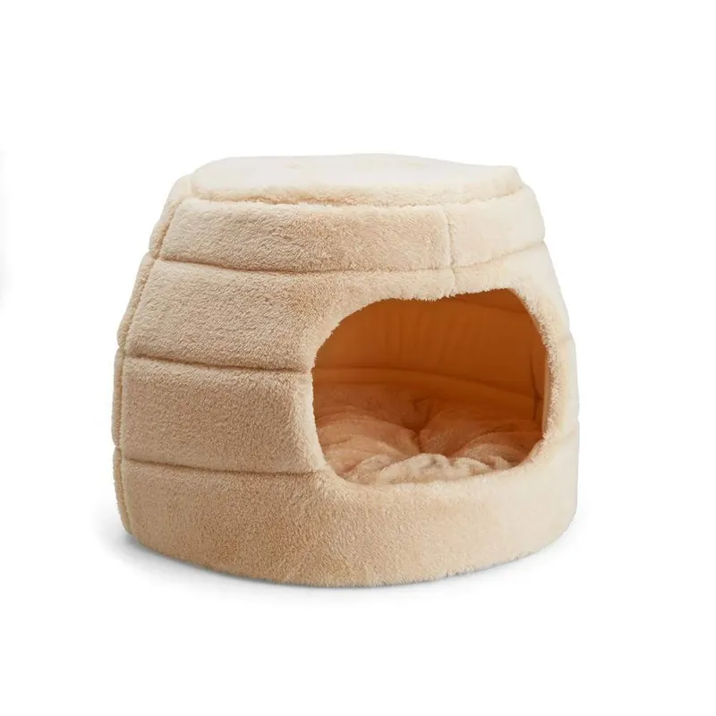 Beställ online | Basic Beehive Kattigloo Beige