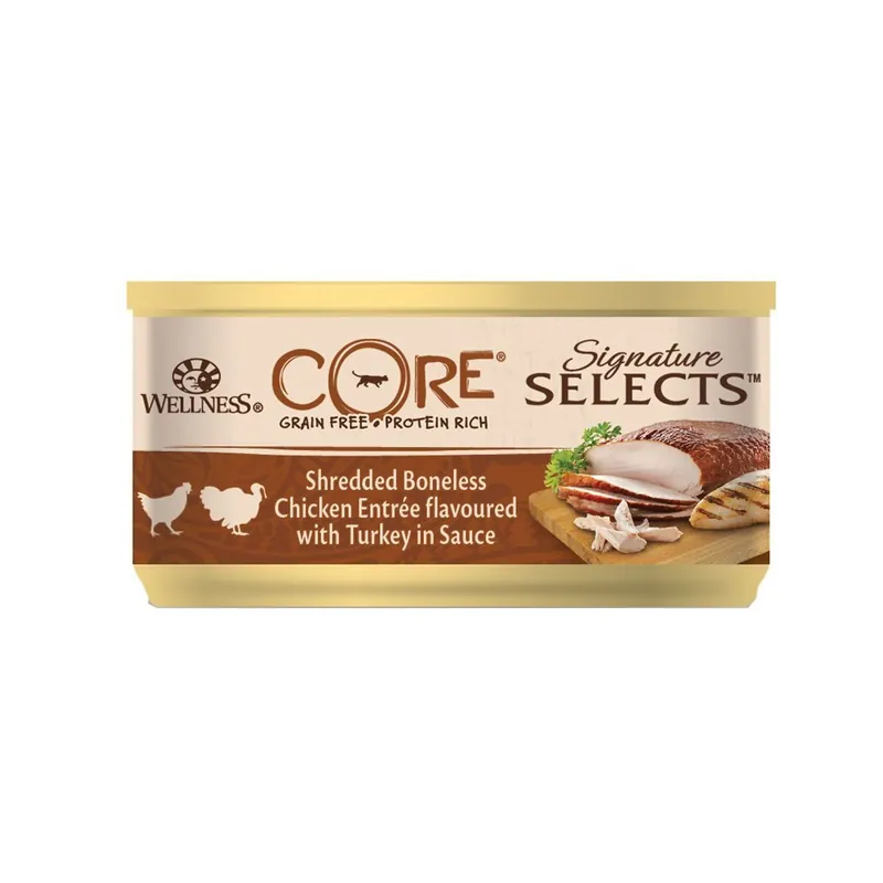 CORE Cat SS Turkey Shredded 79 g - Specialerbjudande