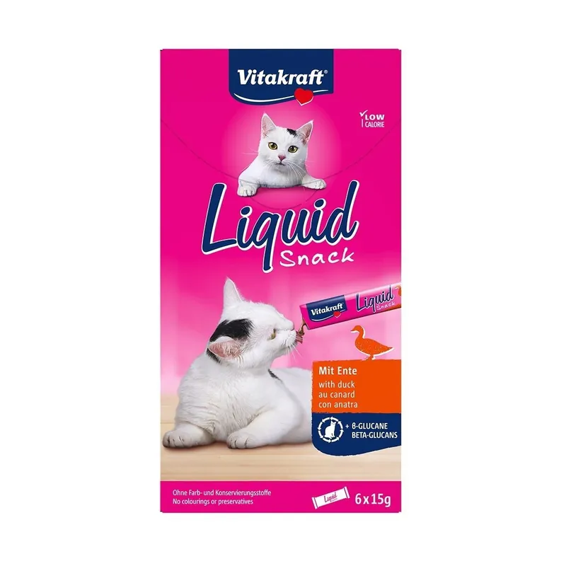 Rabatt - Vitakraft Liquid Stick Duck+Beta glucans 90g