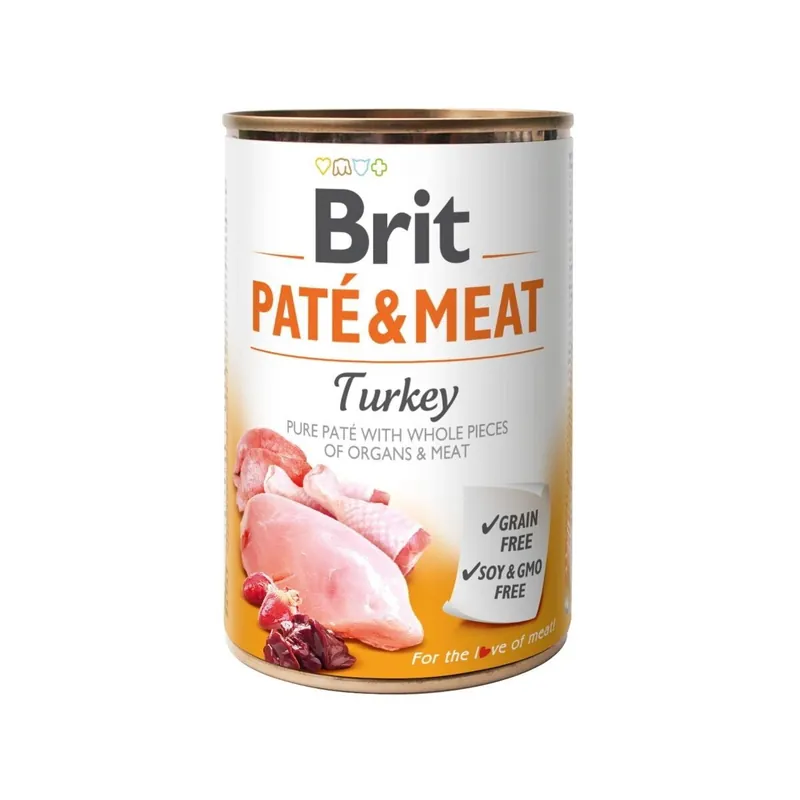 Kundernas favorit - Brit Paté & Meat Turkey 400 g