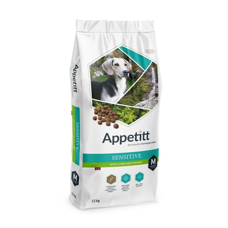 Köp idag - Appetitt Dog Sensitive Medium Lamb