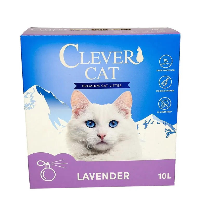 Clever Cat Lavender 10 L - Mycket efterfrågad