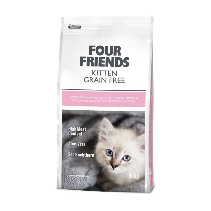 FourFriends Cat Kitten Grain Free - Superpris