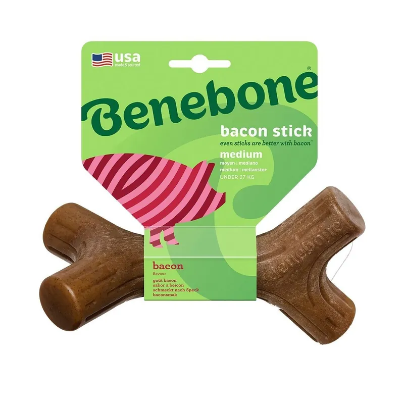 Fabrikspris - Benebone Tuggpinne i Nylon Baconsmak