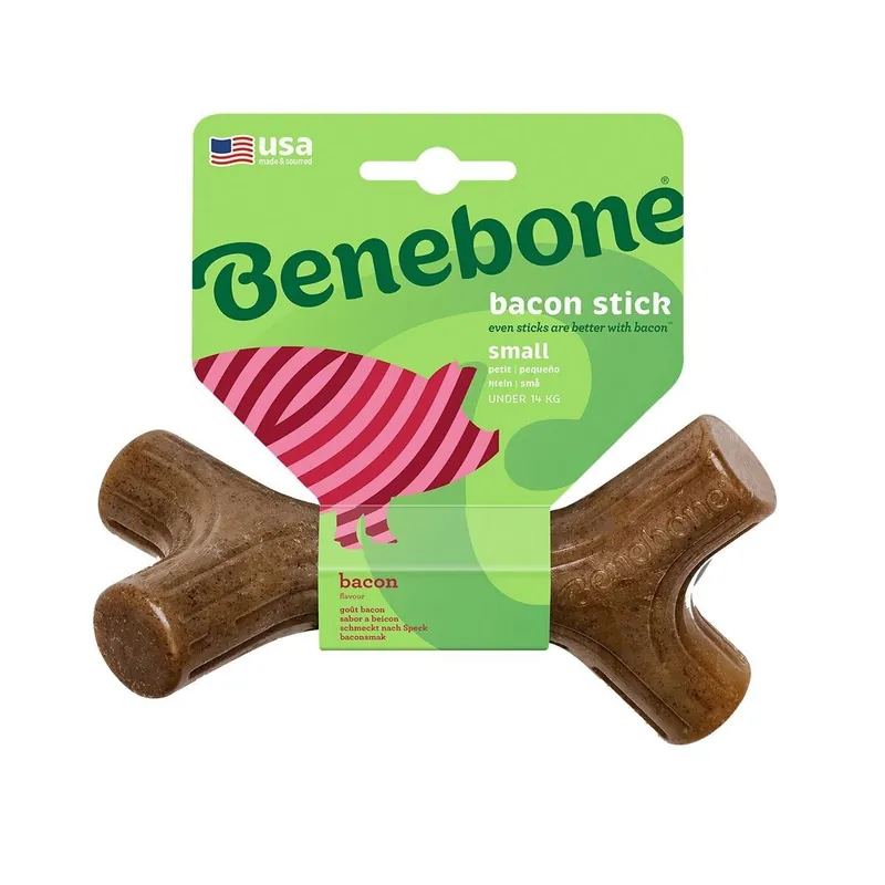 Benebone Tuggpinne i Nylon Baconsmak - Så länge lagret räcker
