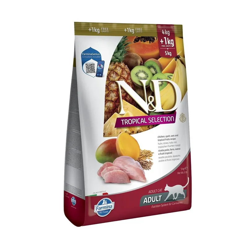 Mycket populär - Farmina N&D Cat Tropical Selection Chicken