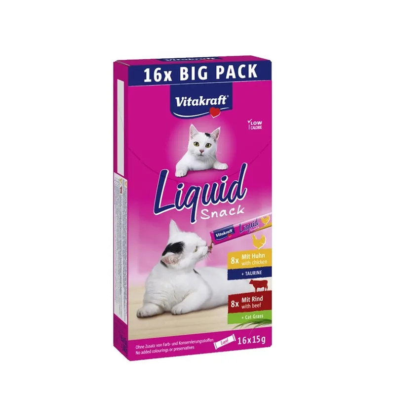 Favorit | Vitakraft Liquid Stick Multipack 15x15g