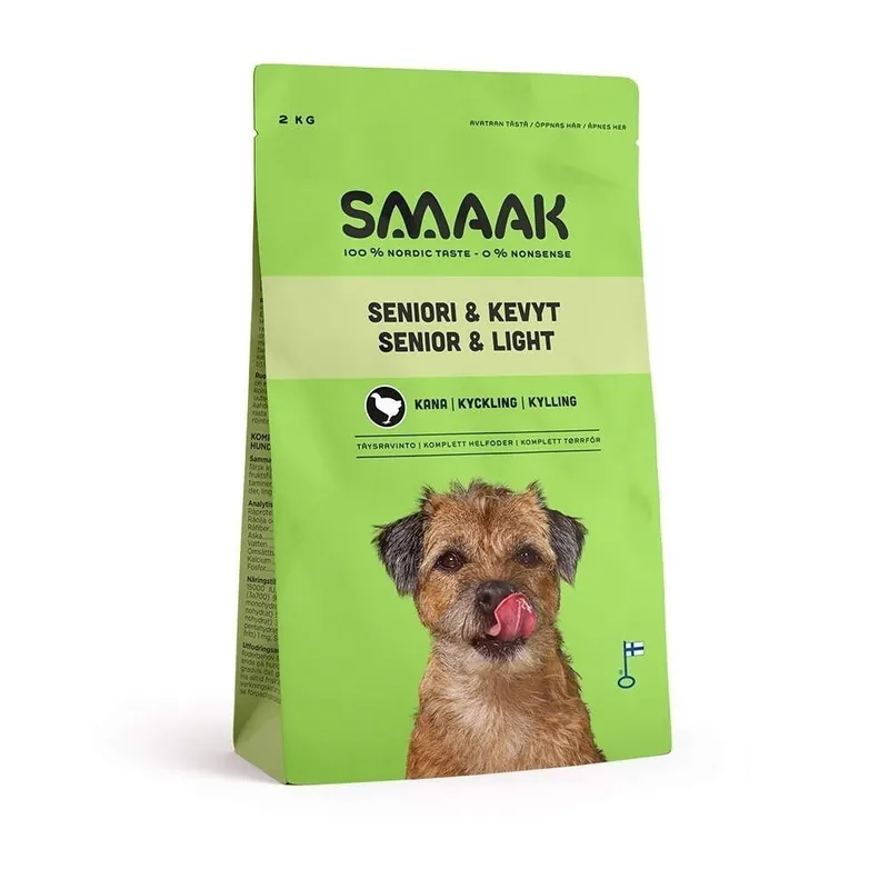 SMAAK Dog Senior & Light Kyckling | Dagens deal