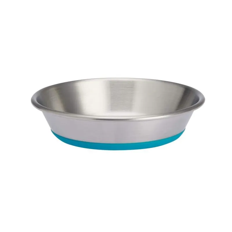 Basic Plain Rostfri Skål med Silikonbotten 200 ml | Nästan slut