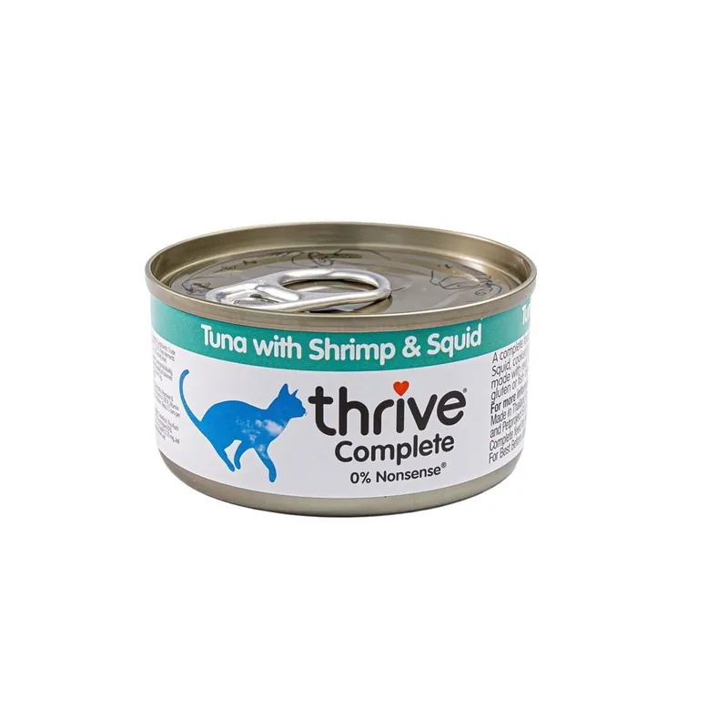 Lågt pris - Thrive Tonfisk, Räkor & Bläckfisk 75 g