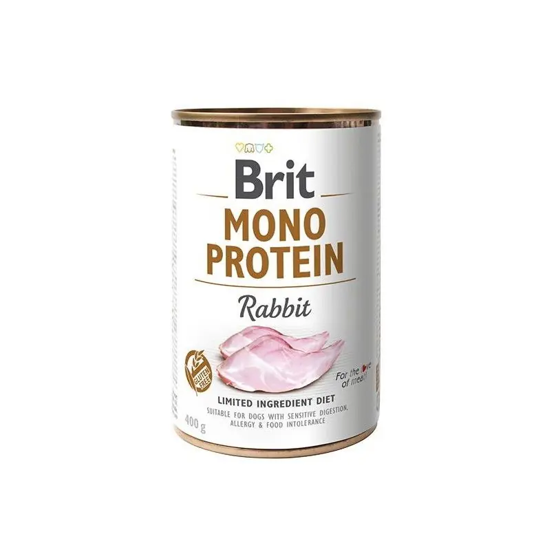 Nyligen lanserat | Brit Mono Protein Rabbit 400 g