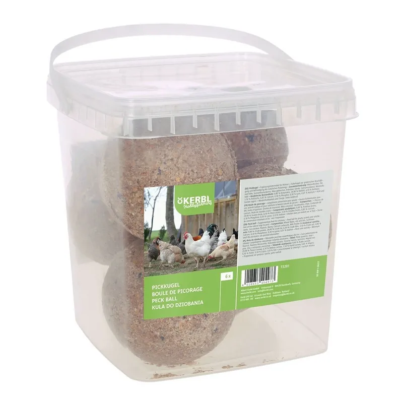 Topprodukt | Kerbl Pickboll för Höns 3 kg