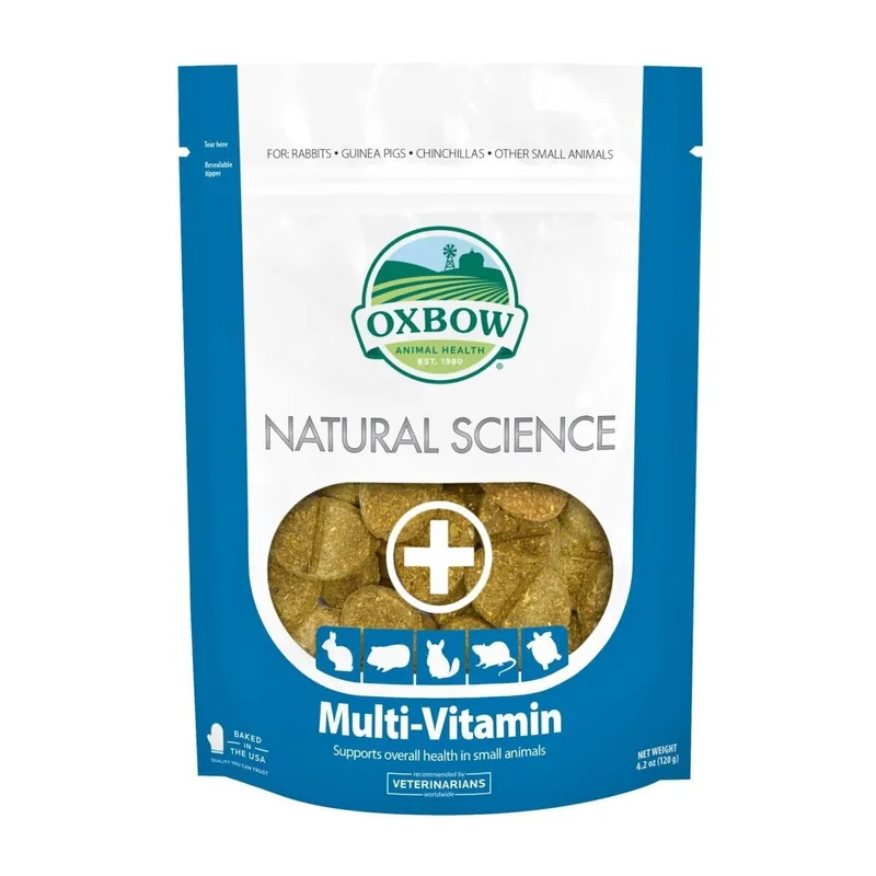 Extra rabatt - Oxbow Natural Science Multi Vitamin 120 g