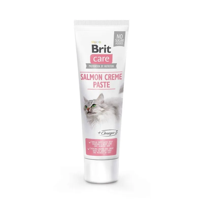 Brit Care Cat Paste Laxkräm 100 g - Populär