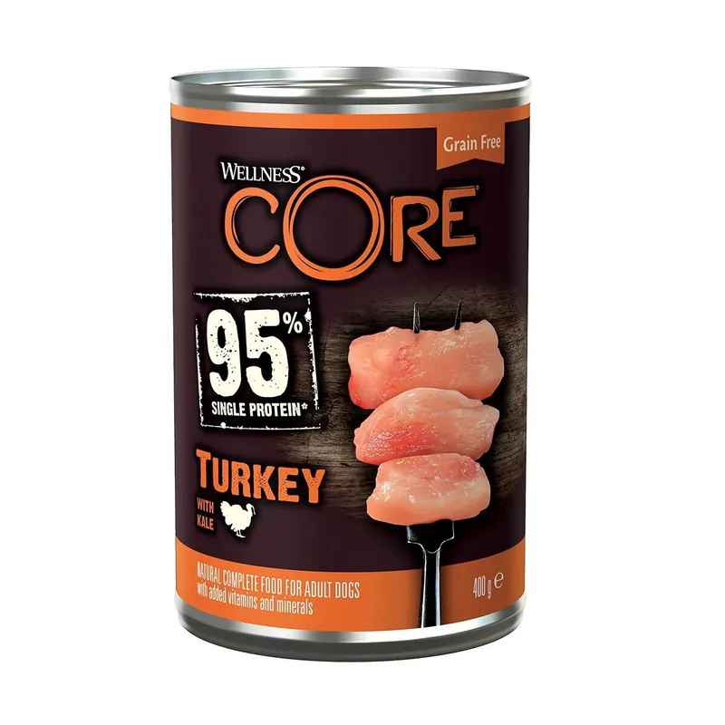 Bästa pris | CORE Dog 95 Turkey & Kale 400 g