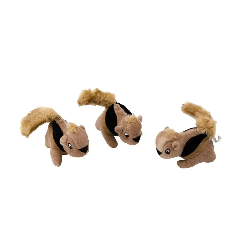 Enkel beställning | Outward Hound Squeakin Squirrels 3-pack