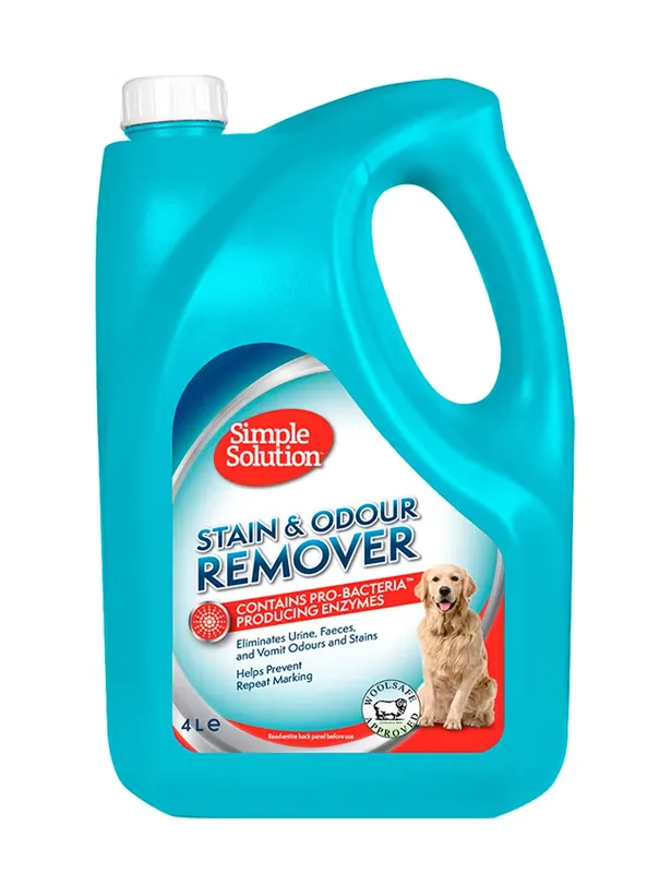 Topprodukt - Simple Solution Extreme Stain & Odour Remover for Dogs 4 liter