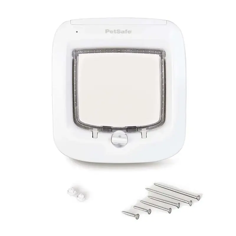 I lager - PetSafe Microchip Cat Flap Kattdörr 220x239mm