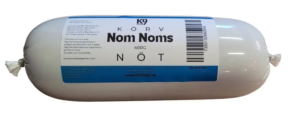 Ny lansering - Nom Noms KÖRV Nöt 400 gr