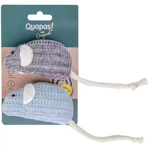 Fyndpris | Kattleksak Tygmöss 19 cm 2 st/förp