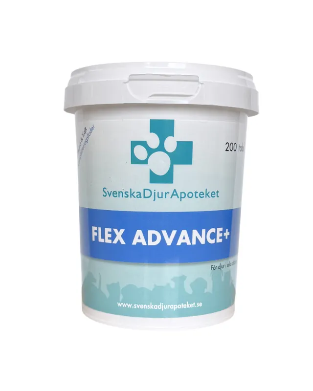 Svenska DjurApotekets Flex Advance+ 200 tabl. -ledtillskott - Rea