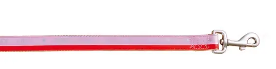 Trygg betalning | Koppel Dandy Reflex Rosa 15 mm/100 cm