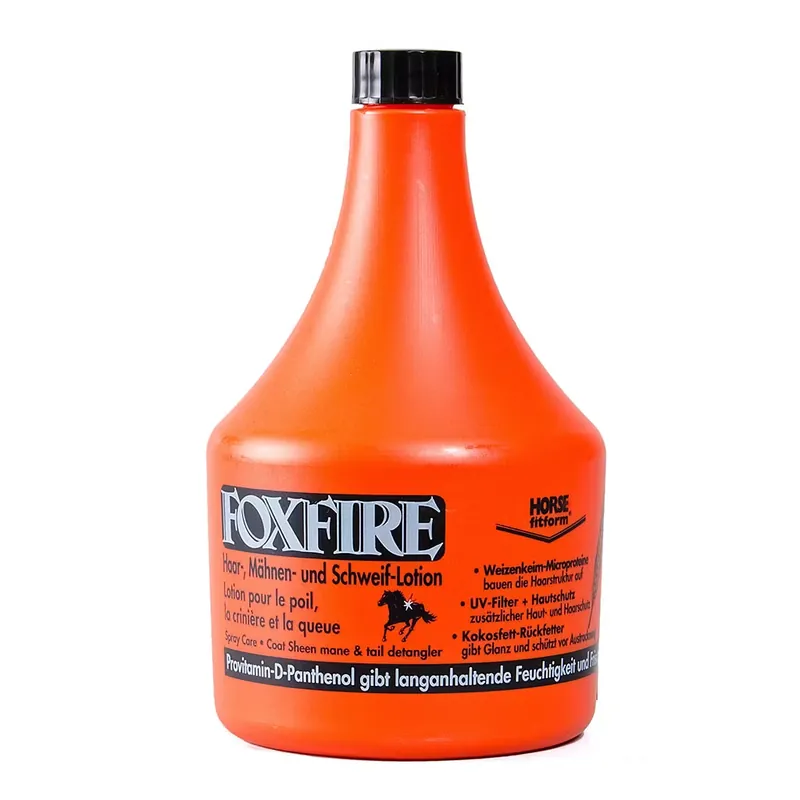Favorit hos kunderna - Foxfire -Pälsglans för häst 1000 ML
