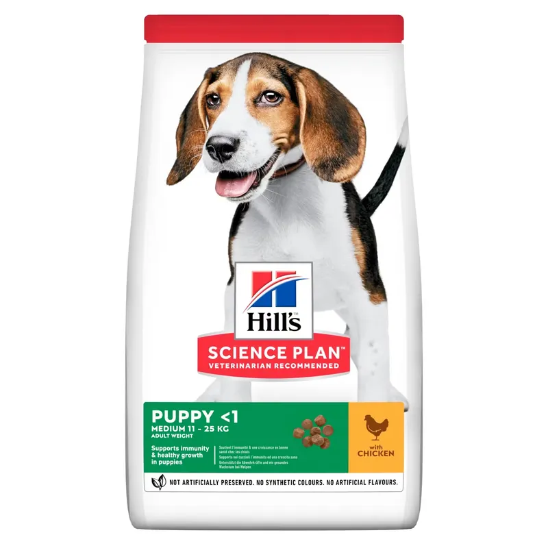 Populärt just nu | HILL‘S SCIENCE PLAN Medium Valpfoder med Kyckling (2,5 kg /12 kg)