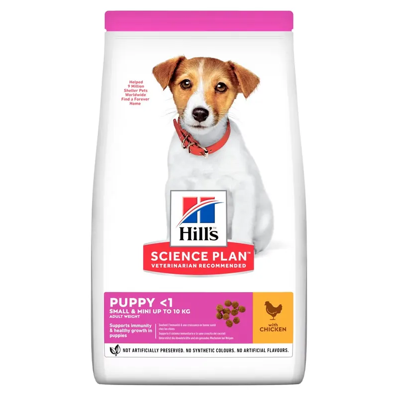 Rabatter | HILL‘S SCIENCE PLAN Small & Mini Valpfoder med Kyckling (1,5 kg)