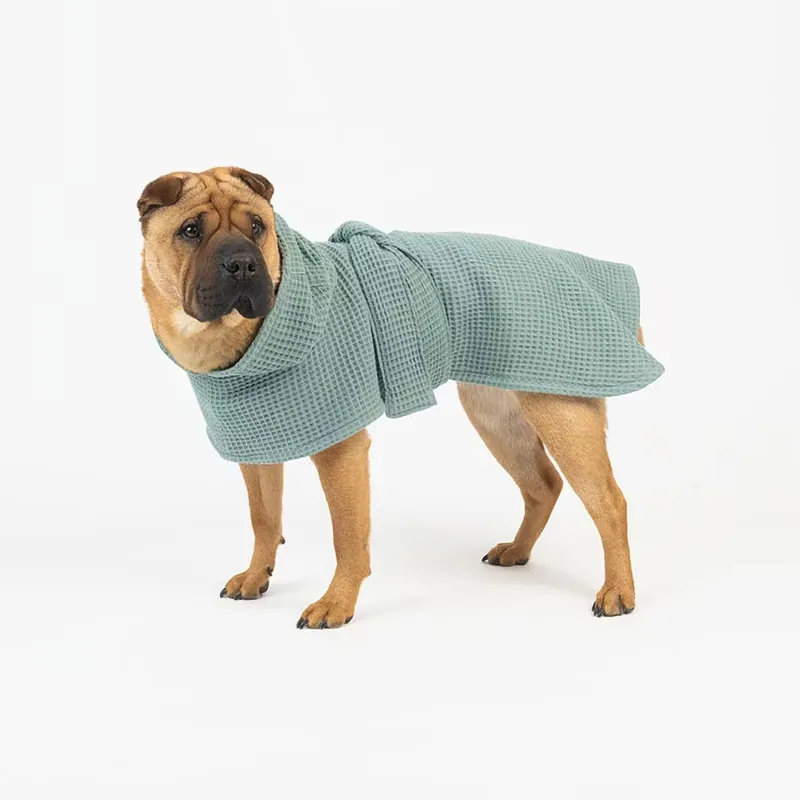 Köp online - Benjamin Doris-Oversize Hundbadrock - Eukalyptusgrön