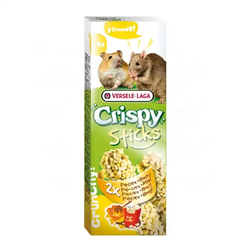 Crispy Sticks Smådjur Popcorn/honung 2-p - Kampanjpris