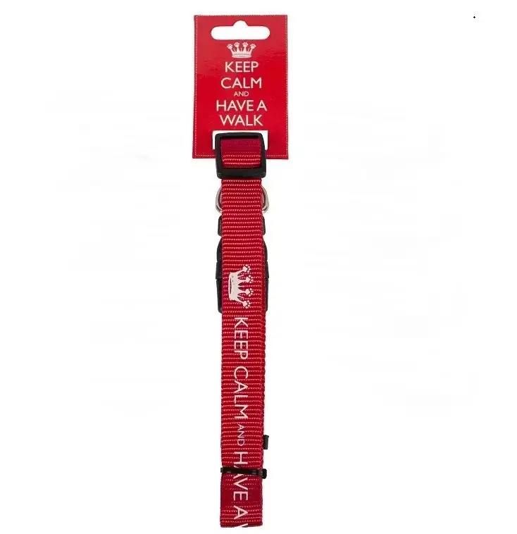 Hundhalsband M/L "KeepCalm ..." | Fynd