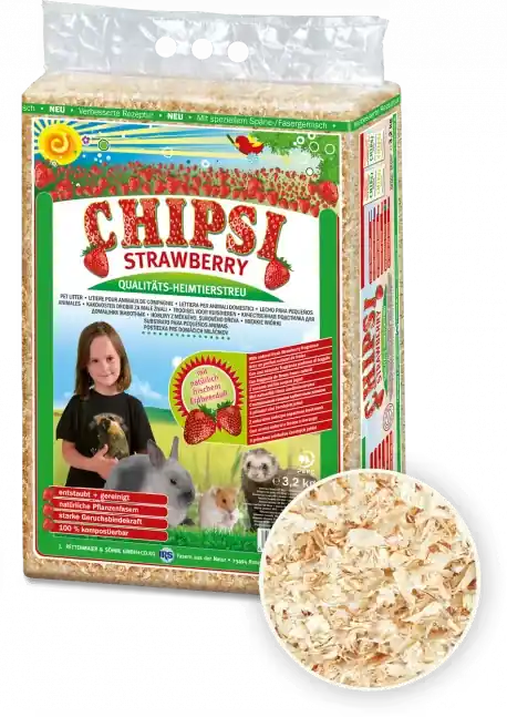Enkel retur | Chipsi Burströ med doft 60 L/3,2 kg