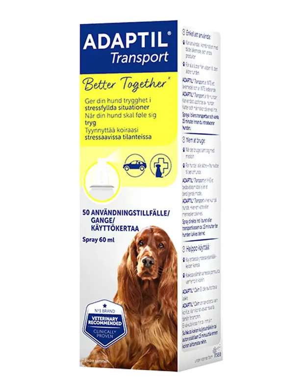 Rabatter | Adaptil Transport Spray - trygghetsferomoner 20 ml/60 ml