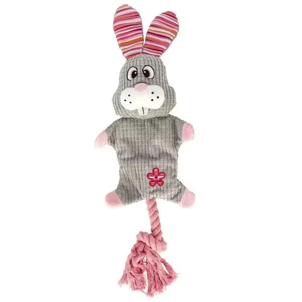 Efterfrågad - RabbePrassel med pip,prasel och rep. 35cm
