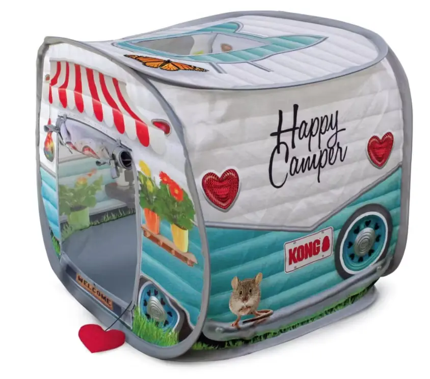 Toppkvalitet - KONG KATT PlaySpaces Camper- "lekhus" 52x40x40cm