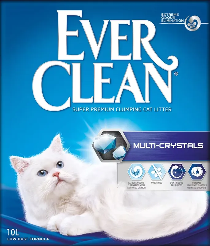 Premium - Ever Clean® - Multi Crystals - kattsand 10 kg