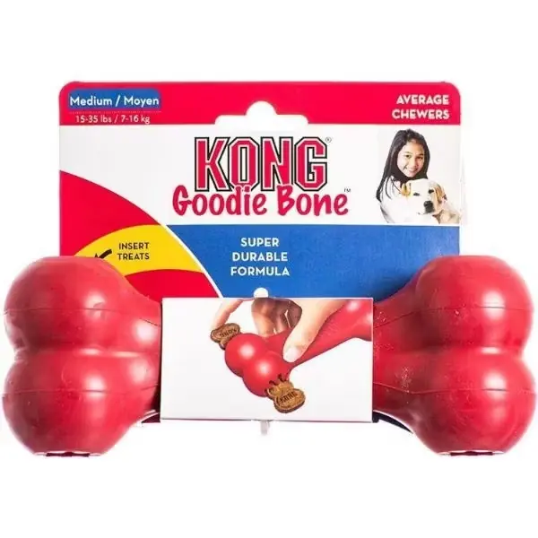 KONG HUND GoodieBone M 18cm - Prissänkt