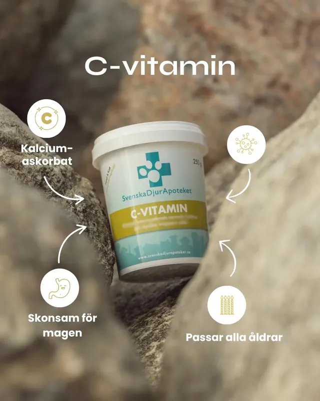 Prissänkt | Svenska DjurApotekets C-vitamin 250g