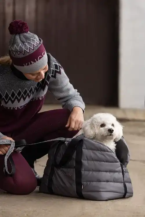 Finns i lager | HUNDVÄSKA KLMACEY GREY